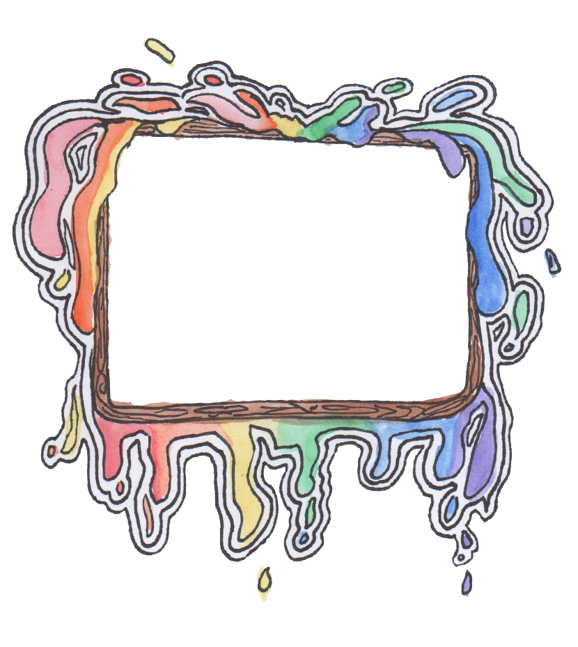 rainbow frame